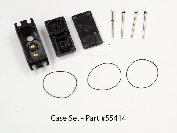 Plastic/Aluminum Case Set for HS-7955TG, HS-7954SH - Race Dawg RC