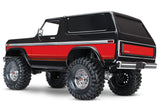TRX-4 W 1979 Bronco Body RED - Race Dawg RC