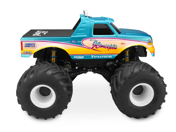 1993 Ford F-250 monster truck body w/racerback and visor - Race Dawg RC