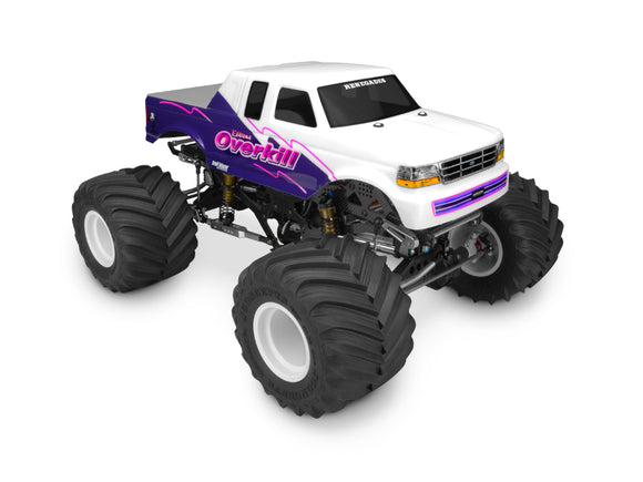 1993 Ford F-250 super cab monster truck body w/racerback - Race Dawg RC