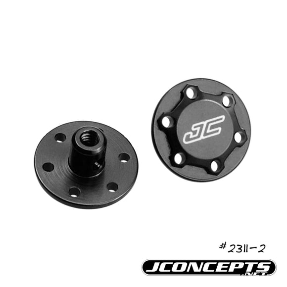 RC10 Finnisher Wing Buttons Black - Race Dawg RC