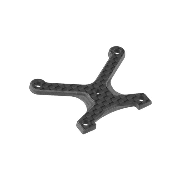 B74 Carbon Fiber Front Top Deck, Ribbed & Chamfered - Race Dawg RC