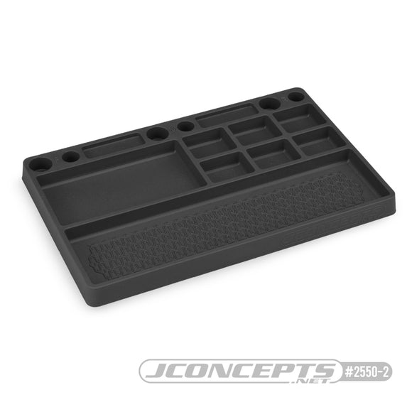 Rubber Parts Tray-Black - Race Dawg RC