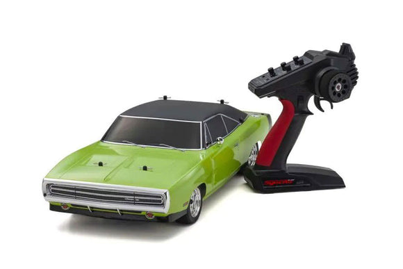 1/10 EP 4WD Fazer Mk2 RTR 1970 Dodge Charger, Sublime Green - Race Dawg RC