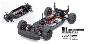 1/10 Fazer Mk2 Chassis Kit w/ 2020 Mercedes AMG GT3 Clear - Race Dawg RC