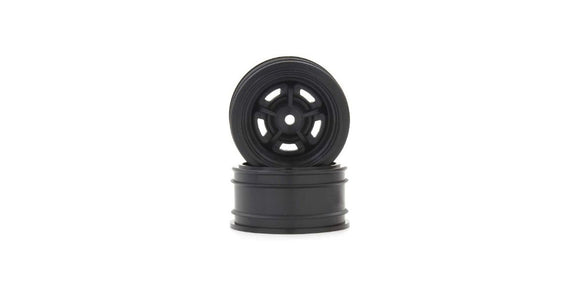 Rostyle Wheel, for FZ02, Black 2pcs - Race Dawg RC