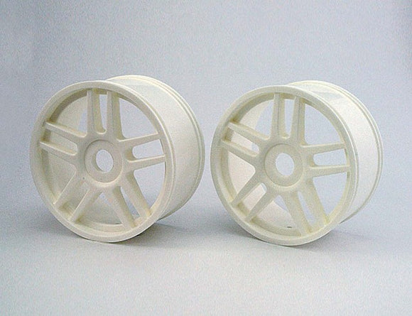 Wheels, 10 Spoke White for Inferno GT series - Race Dawg RC