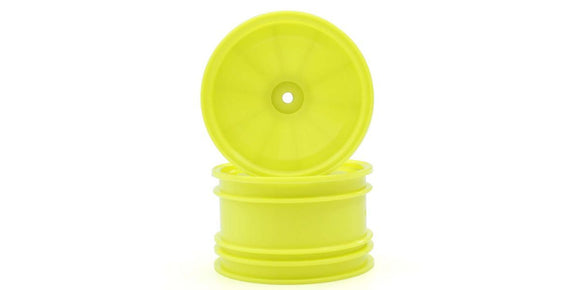 2.2 Dish Wheel (Rear/Yellow/ 2pcs) - Race Dawg RC