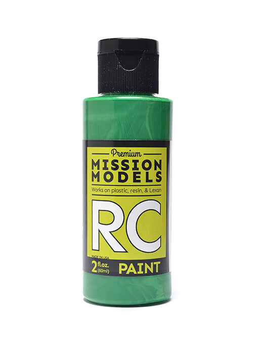 RC Paint 2 oz bottle Pearl Green - Race Dawg RC