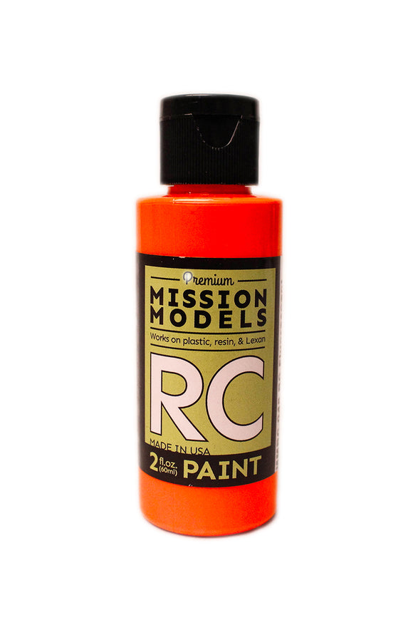 RC Paint 2 oz bottle Fluorescent Racing Orange - Race Dawg RC