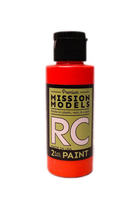 RC Paint 2 oz bottle Fluorescent Racing Red - Race Dawg RC