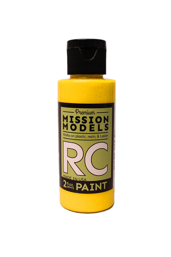RC Paint 2 oz bottle Translucent Yellow - Race Dawg RC