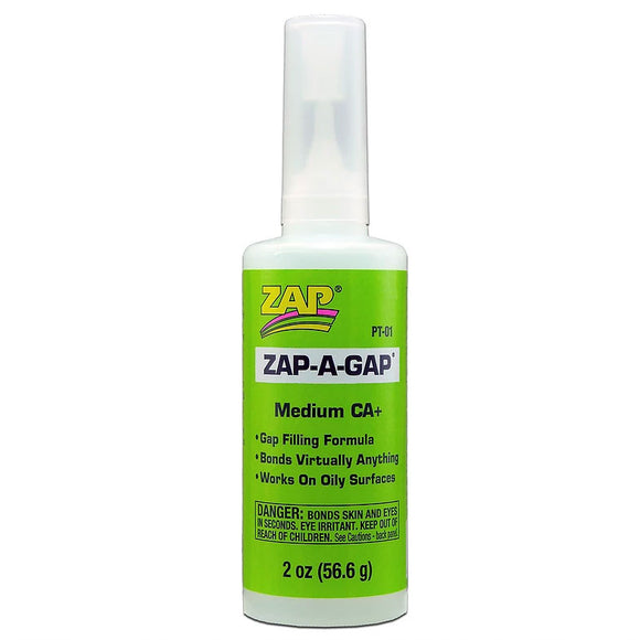Zap-A-Gap CA+ Glue 1oz - Race Dawg RC