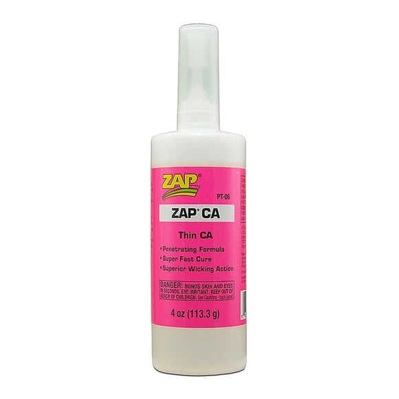 Zap CA Glue 4oz Bottle - Race Dawg RC