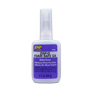 Zap-O Foam Safe CA 20-gram Bottle - Race Dawg RC