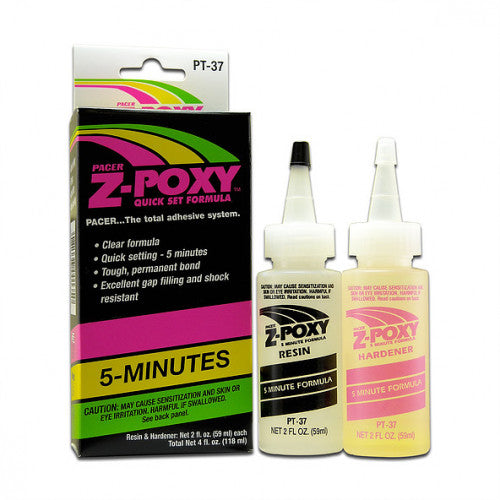 Z-Poxy 5 Minute Epoxy 4 oz. Set - Race Dawg RC
