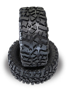 PBTPB9009ZDK   Rock Beast XL 3.8" Scale Tires w/Foam Inserts, Zuper Duper Compound - Race Dawg RC