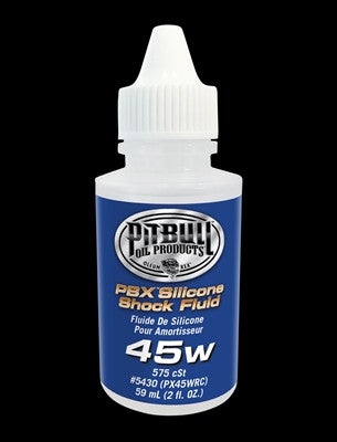 PBX Shock Fluid, 45W - 575 cSt 2fl.oz. Bottle - Race Dawg RC