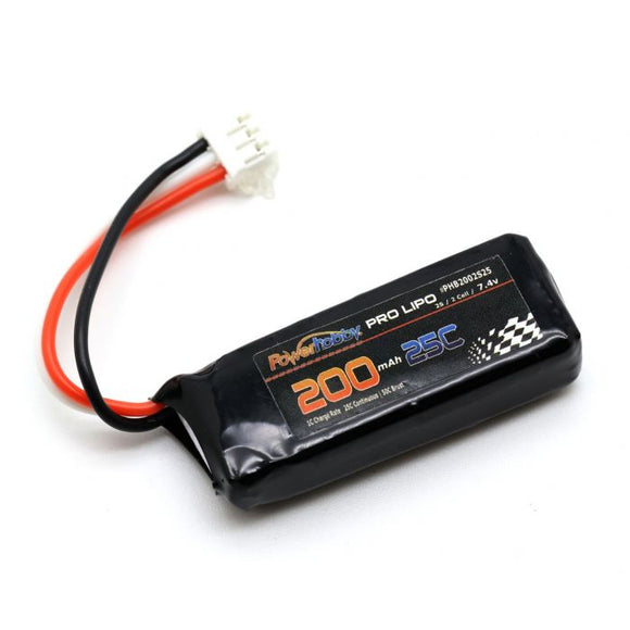 2S 200mAh 25C LiPo Battery : E-flite UMX - Race Dawg RC