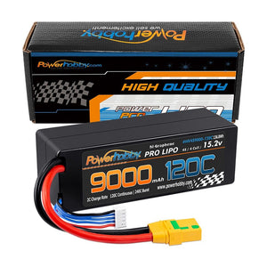4S 15.2V 9000mAh 120C Graphene LiPo Battery w/ XT90 Plug - Race Dawg RC