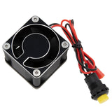 4028 ESC Cooling Fan, Silver, for Hobbywing MAX6, MAX8, - Race Dawg RC