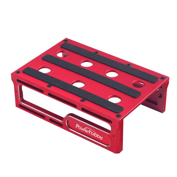 Metal Car Stand, Red, Fits 1/10 & 1/8 Vehicles - Race Dawg RC