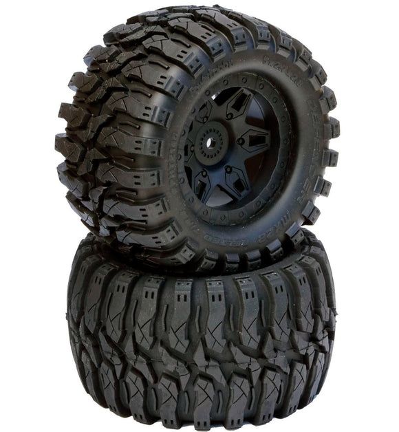 Defender 2.8 Belted All Terrain Tires 12mm 0 Offset - Race Dawg RC