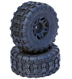Raptor 2.2 SCT Short Course Belted Tires Mounted Arrma - Race Dawg RC