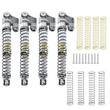 1/24 Aluminum 58mm Long Travel Shocks, Gray, for Axial SCX24 - Race Dawg RC