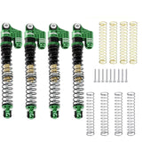 1/24 Aluminum 58mm Long Travel Shocks, Green, for Axial SCX24 - Race Dawg RC