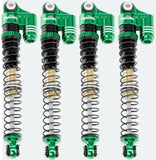 1/24 Aluminum 58mm Long Travel Shocks, Green, for Axial SCX24 - Race Dawg RC