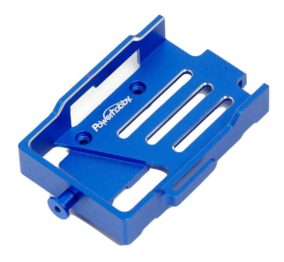 Aluminum Batterty Mount Plate, for Traxxas TRX-4M, Blue - Race Dawg RC
