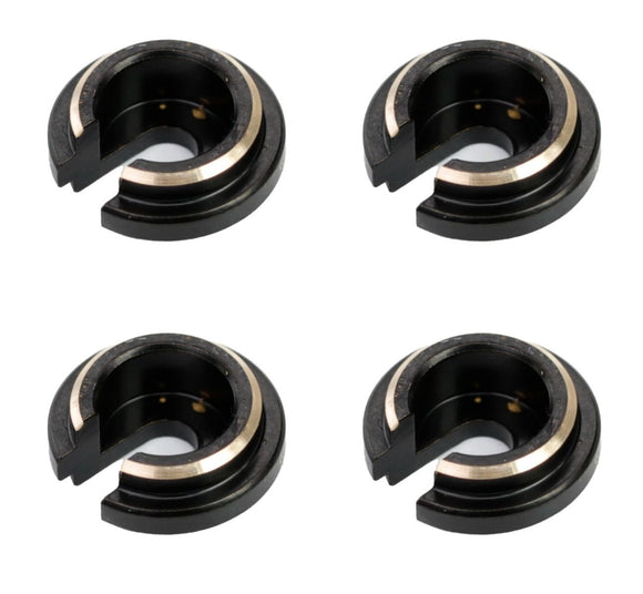 Brass Lower Shock Retainer, for Traxxas TRX-4M, 4pcs - Race Dawg RC