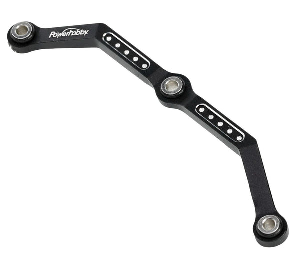 Aluminum Steering Link, for Traxxas TRX-4M, Black - Race Dawg RC