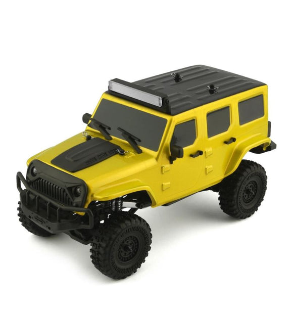 1/18 Tetra18 X1 RTR Scale Mini Crawler, Yellow - Race Dawg RC