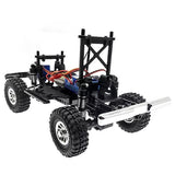 1/18 Tetra18 X2 RTR Scale Mini Crawler, Black/Red - Race Dawg RC