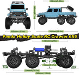 1/24 Tetra24 X3 Portal Edition 6x6 RTR Scale Mini Crawler - Race Dawg RC
