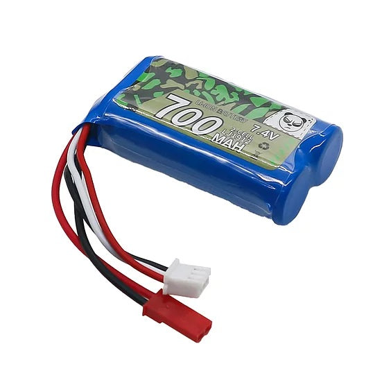7.4V 700mAh Li-ion Battery with JST Connector fits - Race Dawg RC