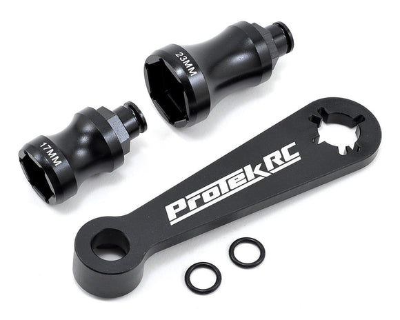 ProTek RC Aluminum Hex Wheel and Flywheel Wrench (Buggy, Truggy 17mm & 23mm) - Race Dawg RC