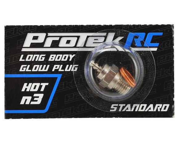 ProTek RC N3 Hot Standard Glow Plug (.12, .15 and .18 Engines) - Race Dawg RC