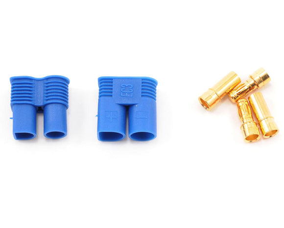 EC3 Style Connectors (1 Male/1 Female) - Race Dawg RC