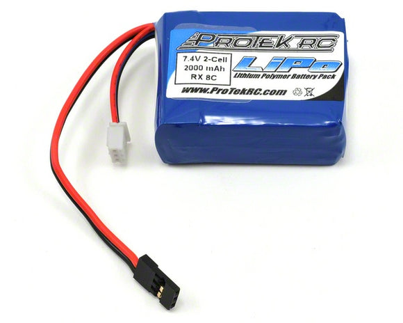 R/C Li-POLY LOSI 8IGHT RECEIVER BATTERY PACK - Race Dawg RC