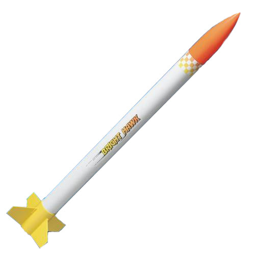 Bright Hawk Model Rocket Kit-Skill Level 1 - Race Dawg RC