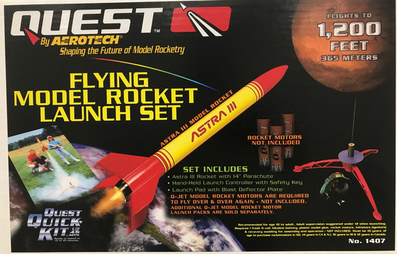 Astra III Launch Set No motor or Initiators included. - Race Dawg RC