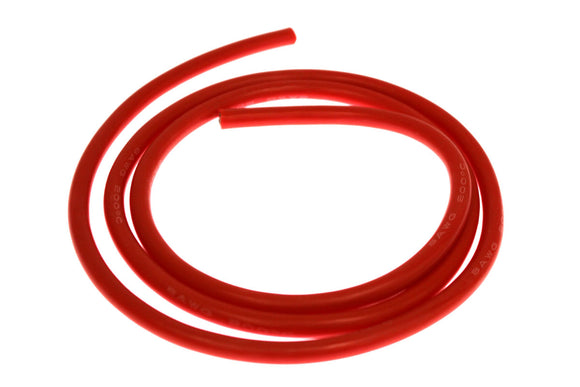 8 Gauge Silicone Wire, 3' Red - Race Dawg RC