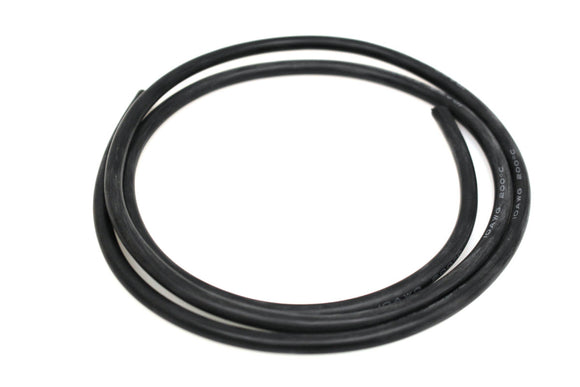 10 Gauge Silicone Wire, 3' Black - Race Dawg RC