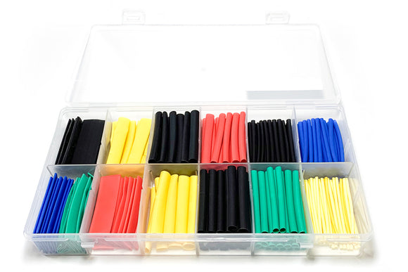 Colored Heat Shrink Tube Assortment (280 Pieces) - Race Dawg RC