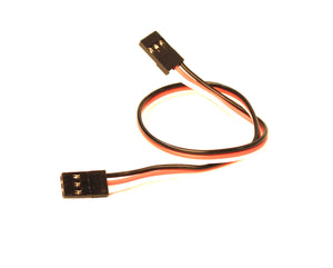 9" (229mm) universal extension lead 22AWG -Male - Race Dawg RC