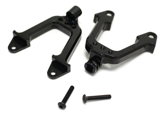 SCX10 Aluminum Front Shock Tower Hoops, Black - Race Dawg RC