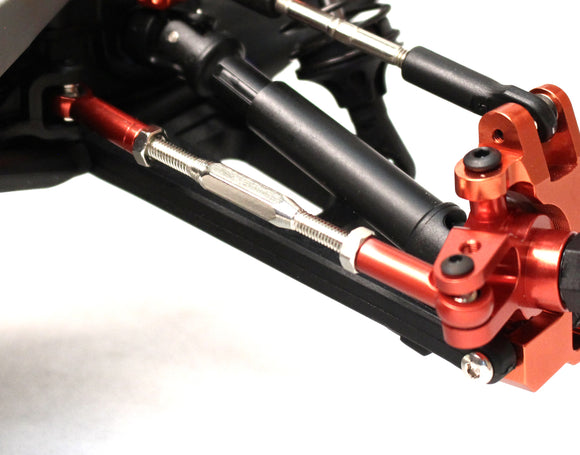 Slash 2/4WD Aluminum Camber / Steering Links (pr) - Red - Race Dawg RC